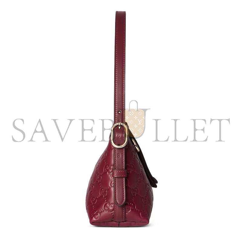 GUCCI GG EMBLEM SMALL SHOULDER BAG ‎847450 (22*14*8cm)